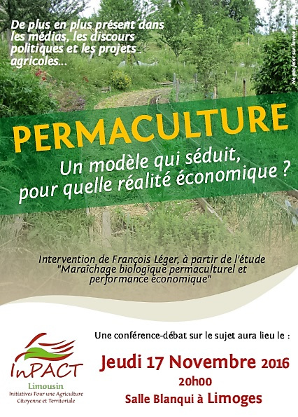 Annonce permaculture afficheInpact